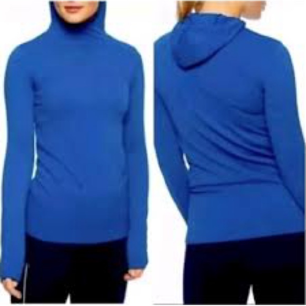 Athleta Flurry Scuba Lightweight Hoodie Size Small
